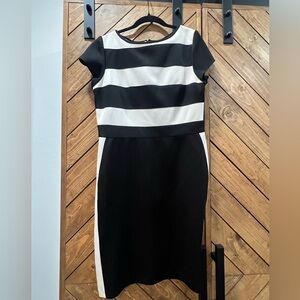 Sandra Darren Black and white Stripe